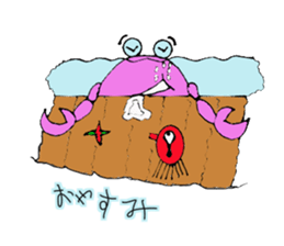 Funny Crabs sticker #14553337
