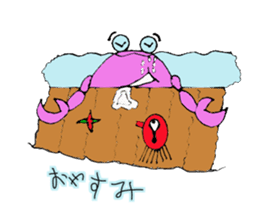 Funny Crabs sticker #14553337