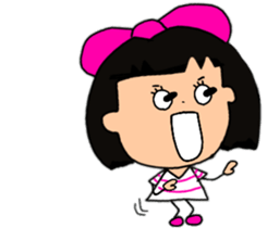 Okappahko Ribbon_nu 5th Avenue sticker #14553642