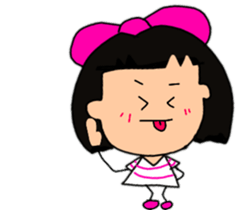 Okappahko Ribbon_nu 5th Avenue sticker #14553648