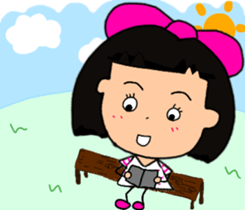 Okappahko Ribbon_nu 5th Avenue sticker #14553652