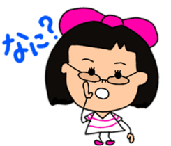 Okappahko Ribbon_nu 5th Avenue sticker #14553654