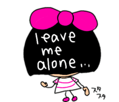 Okappahko Ribbon_nu 5th Avenue sticker #14553658