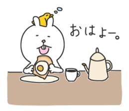 pumpkin rabbit(go out) sticker #14554222