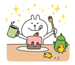 pumpkin rabbit(go out) sticker #14554248