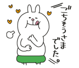 pumpkin rabbit(go out) sticker #14554249