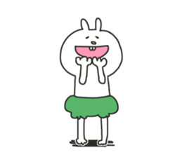 pumpkin rabbit(go out) sticker #14554260