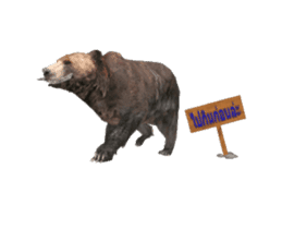 Grizzly Bear for Chat sticker #14555210