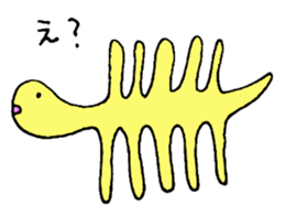Cambrian creatures sticker #14555505