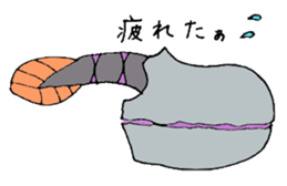 Cambrian creatures sticker #14555520