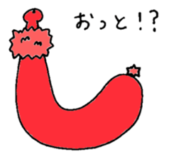 Cambrian creatures sticker #14555526