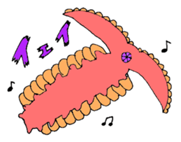 Cambrian creatures sticker #14555538