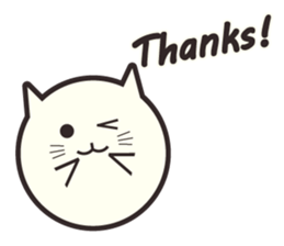 TAMA NEKO English sticker #14555671