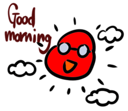 Skinhead and glasses2(your face series) sticker #14556600