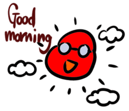 Skinhead and glasses2(your face series) sticker #14556600