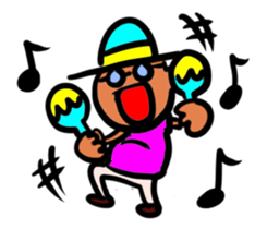 Skinhead and glasses2(your face series) sticker #14556629