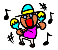 Skinhead and glasses2(your face series) sticker #14556629