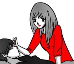 Manga couple in love - Special Edition sticker #14556820