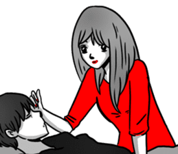 Manga couple in love - Special Edition sticker #14556820