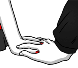 Manga couple in love - Special Edition sticker #14556825