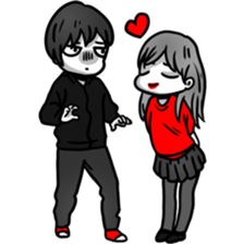 Manga couple in love - Special Edition sticker #14556832