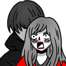 Manga couple in love - Special Edition sticker #14556833