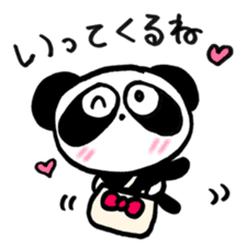 Pretty panda P-chan4 sticker #14556942