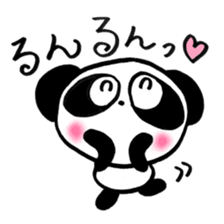 Pretty panda P-chan4 sticker #14556943