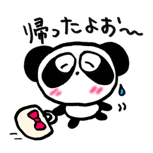Pretty panda P-chan4 sticker #14556944
