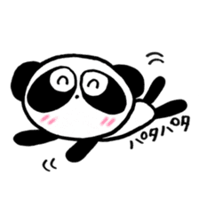 Pretty panda P-chan4 sticker #14556945