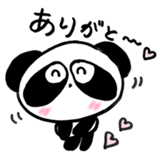 Pretty panda P-chan4 sticker #14556946