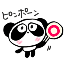 Pretty panda P-chan4 sticker #14556952