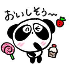 Pretty panda P-chan4 sticker #14556958