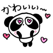 Pretty panda P-chan4 sticker #14556960