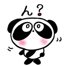Pretty panda P-chan4 sticker #14556963