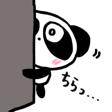 Pretty panda P-chan4 sticker #14556964