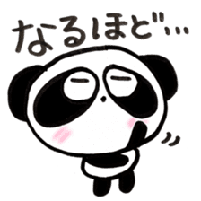 Pretty panda P-chan4 sticker #14556968
