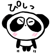 Pretty panda P-chan4 sticker #14556969