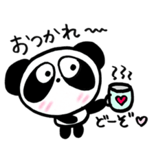 Pretty panda P-chan4 sticker #14556971