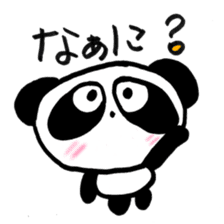 Pretty panda P-chan4 sticker #14556975
