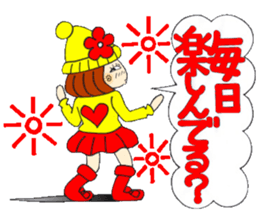 Castor bean-chan 76 sticker #14557152