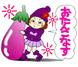 Castor bean-chan 76 sticker #14557168