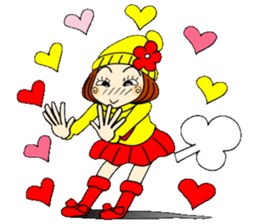 Castor bean-chan 76 sticker #14557189