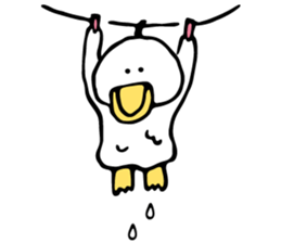 stupid duck sticker #14557282