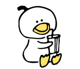 stupid duck sticker #14557289