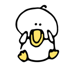 stupid duck sticker #14557291