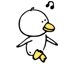 stupid duck sticker #14557295