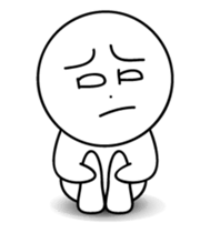 Silent Guy sticker #14557311