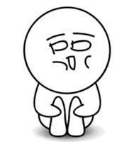 Silent Guy sticker #14557312