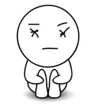 Silent Guy sticker #14557318